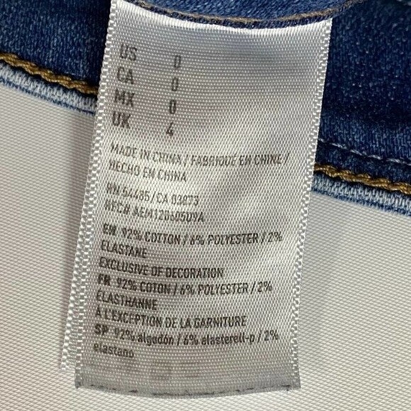 American Eagle Outfitters Women's Super Stretch Shorts Size 0 - Picture 4 of 6